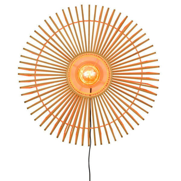 Bild 1 von Good & Mojo Wandleuchte Good&Mojo,Natur, 60 cm, LED-Leuchtmittel austauschbar, Lampen & Leuchten, Innenbeleuchtung, Spots & Strahler, Wandstrahler