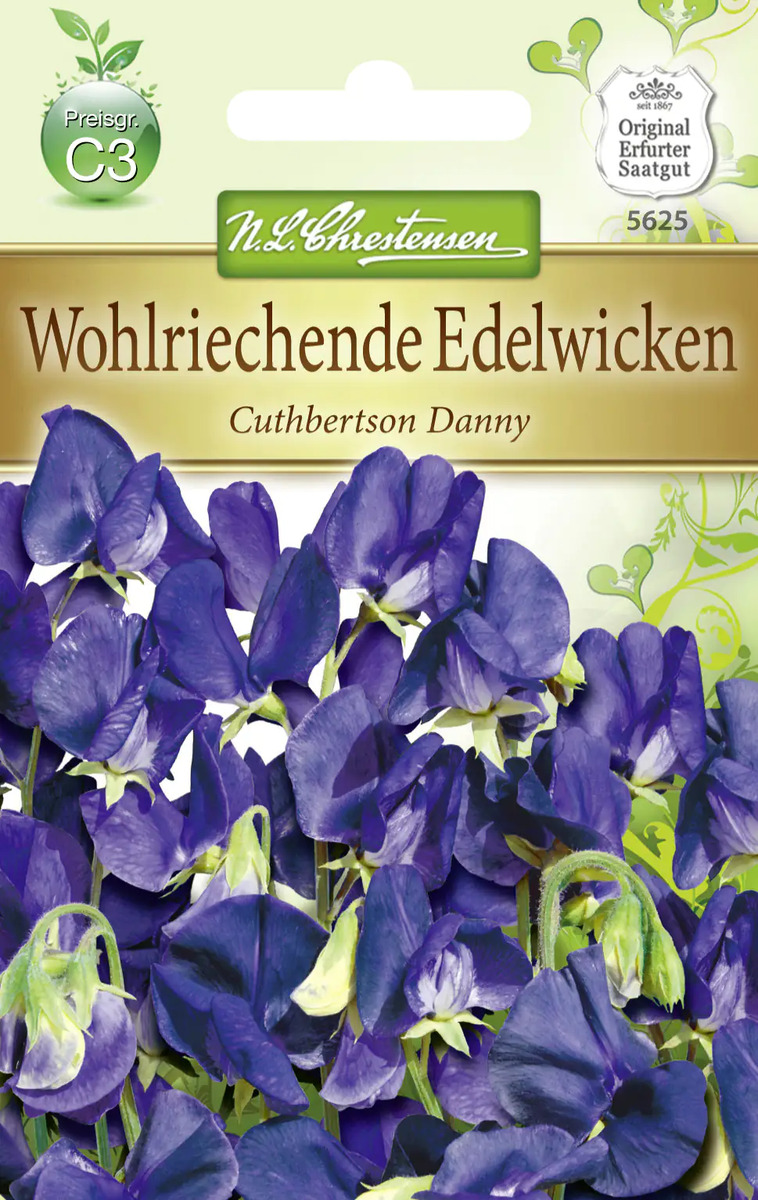 N.L.Chrestensen Saatgut Edelwicken ca. 40 Pflanzen von Globus Baumarkt