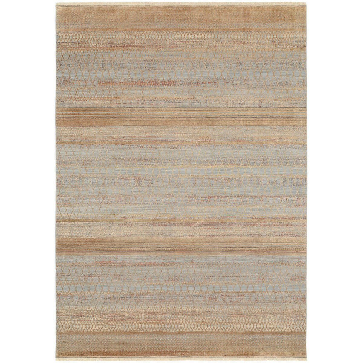 Bild 1 von Dieter Knoll Webteppich Tinto Maestro, Braun, Textil, Streifen, rechteckig, 80 cm, Oeko-Tex® Standard 100, für Fußbodenheizung geeignet, pflegeleicht, Teppiche & Böden, Teppiche, Moderne Teppiche