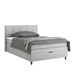 Boxspringbett Miami in Grau ca. 120x200cm, Grau