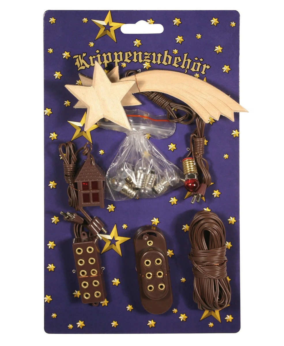 Bild 1 von Riffelmacher Krippenzubehör Beleuchtung 7 teilig