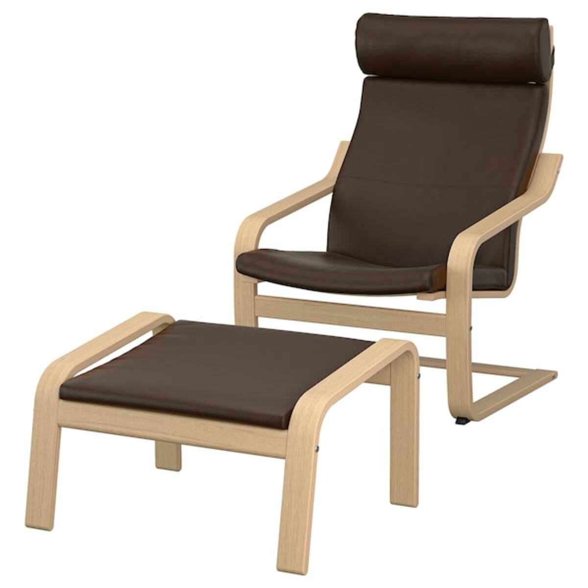 Bild 1 von POÄNG  Sessel und Hocker