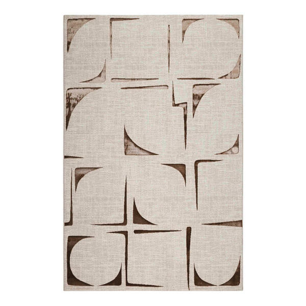 Bild 1 von Esprit Flachwebeteppich Nelle, Creme, Beige, Bronze, Textil, Abstraktes, rechteckig, 133 cm, Textiles Vertrauen - Oeko-Tex®, für Fußbodenheizung geeignet, in verschiedenen Größen erhältlich, pf