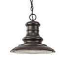 Bild 1 von AUßENHÄNGELEUCHTE Elstead Redding, Bronze, Metall, Glas, 40.3 cm, Grüner Punkt, RoHS, Lampen & Leuchten, Leuchtenserien
