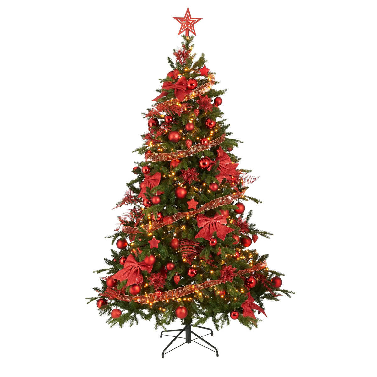 Bild 1 von House of Seasons Baumdekoration bruchfest rot 100 Stück