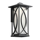 Bild 1 von AUßENWANDLEUCHTE Elstead Ashbern, Schwarz, Metall, Glas, 20.8x37.9 cm, Grüner Punkt, RoHS, Lampen & Leuchten, Aussenbeleuchtung, Aussenleuchten