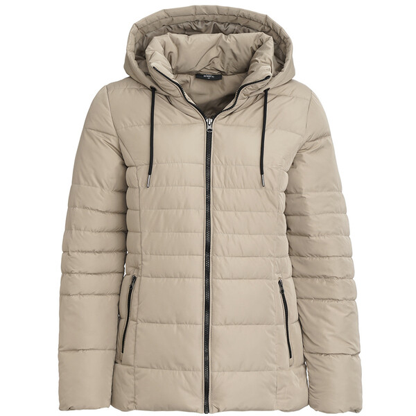 Bild 1 von Damen Steppjacke mit Kapuze BEIGE