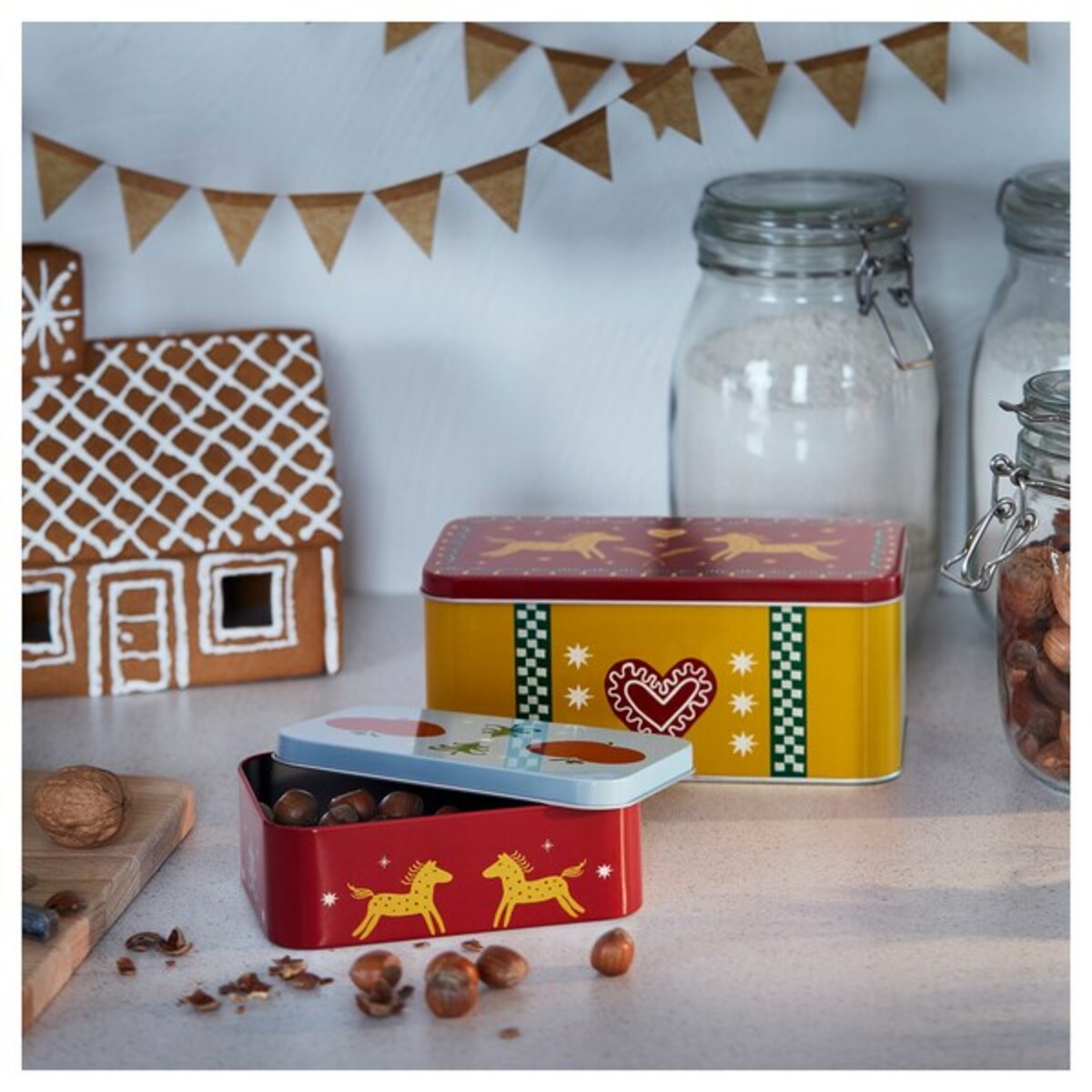 Bild 2 von VINTERFINT  Dose mit Deckel 2er-Set