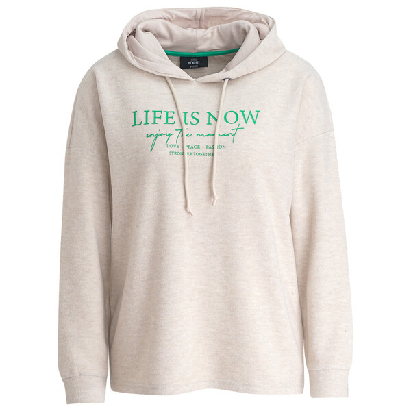 Damen Hoodie aus Fleece CREME von Ernstings Family für 19,99 € ansehen!