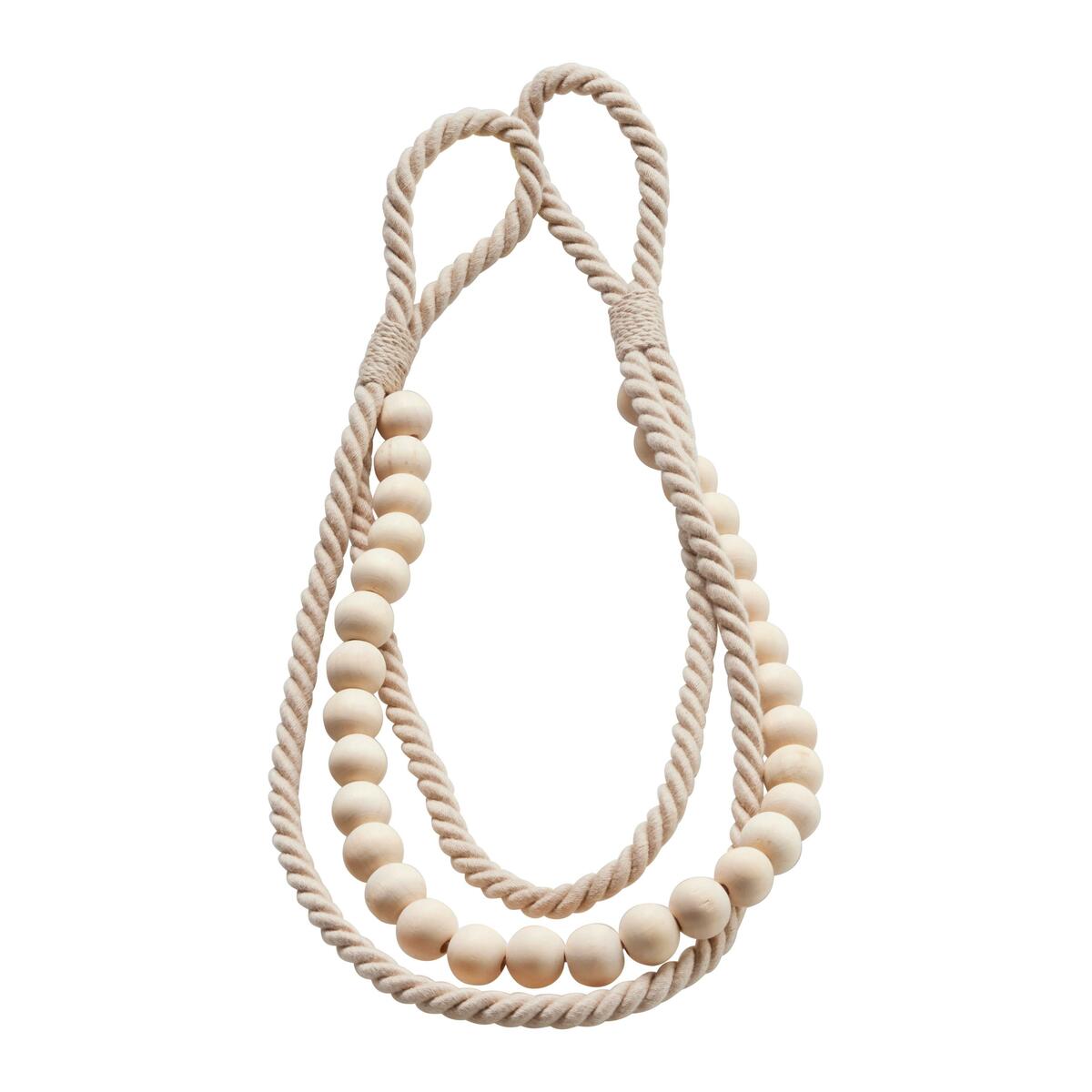 Bild 1 von Raffhalter Holzperle in Beige, Beige