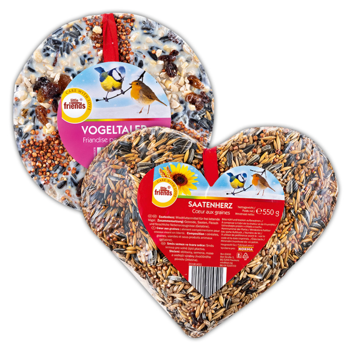 Bild 1 von Little-Friends Winter Vogelfutter