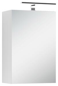 Spiegelschrank Spree mit LED 1 Tür BHT 40x60x20 cm Weiß