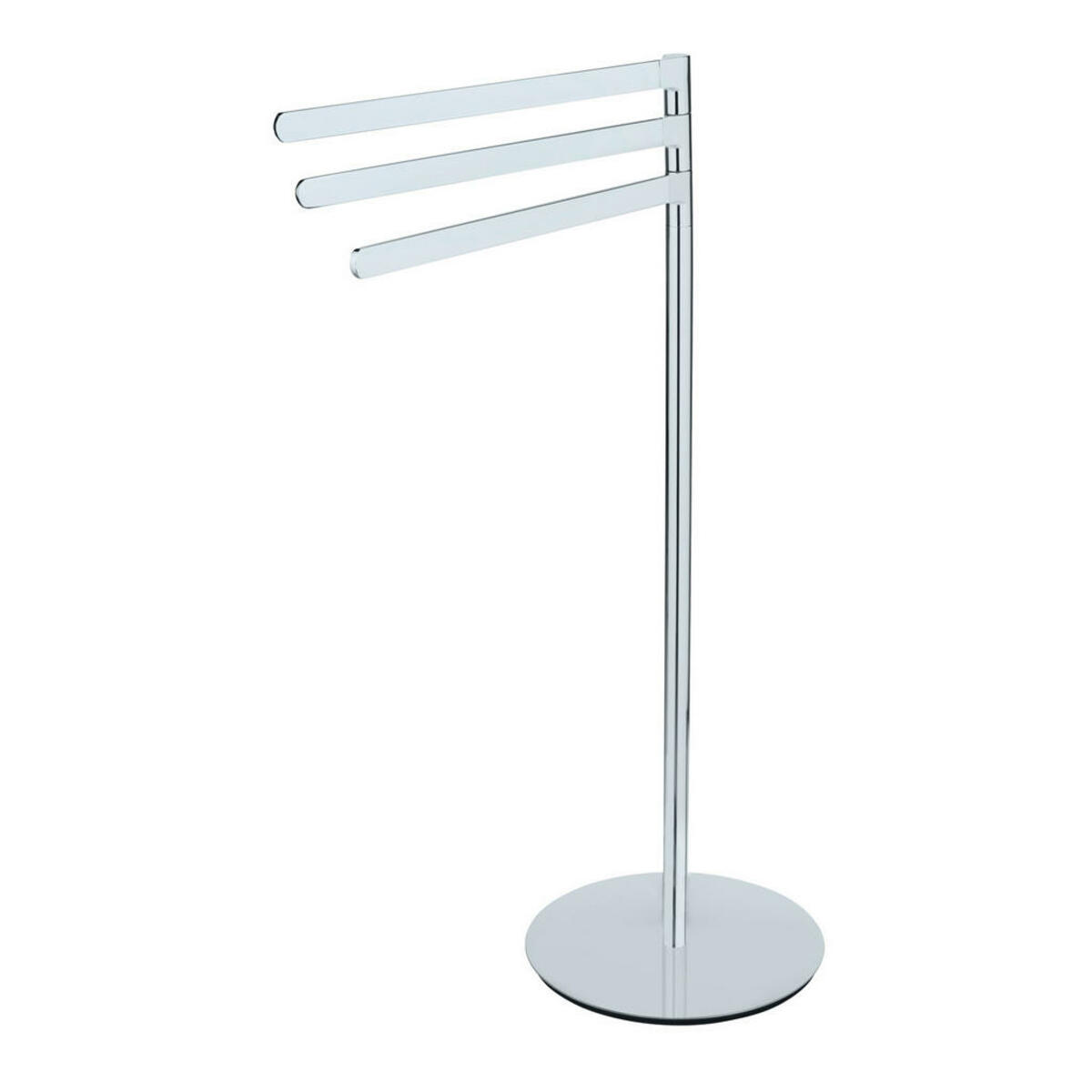 Bild 1 von Wenko Handtuchständer Polvano, Edelstahl, Metall, eckig, 54.5x89x30 cm, Badaccessoires, Duschzubehör, Handtuchhalter