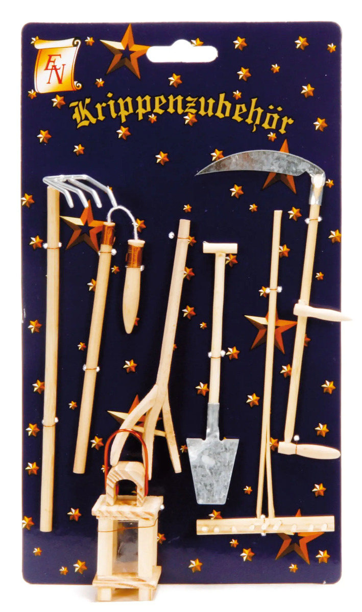 Bild 1 von Riffelmacher Krippenzubehör Feldarbeit 7 Teile