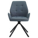 Bild 1 von Mid.you Armlehnstuhl, Metall, Textil, Drehkreuz, 60x91x62 cm, Esszimmer, Stühle, Armlehnenstühle