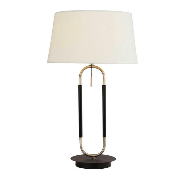 Bild 1 von Tischleuchte Jazz, Weiß, Kunststoff, Textil, 37x63 cm, Lampen & Leuchten, Innenbeleuchtung, Tischlampen, Tischlampen