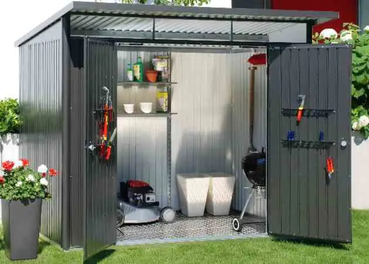 Bild 1 von Biohort Türpaket zu Woodstock 230 dunkelgrau