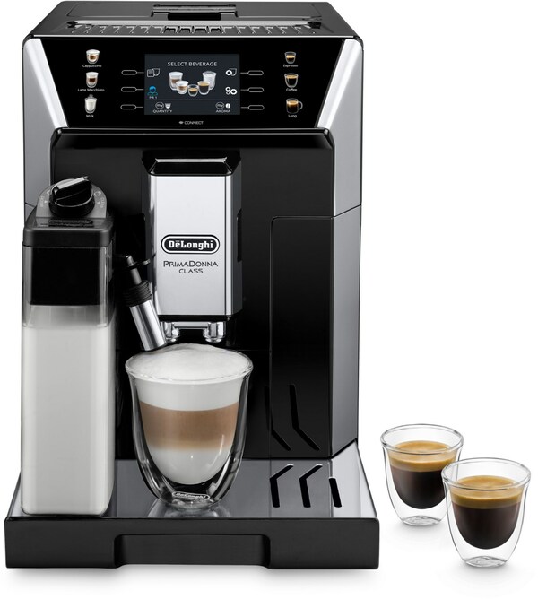Bild 1 von ECAM 550.65.SB PrimaDonna Class Kaffee-Vollautomat silber/schwarz