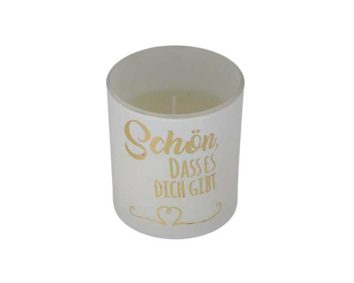 Bild 1 von Kerze im Glas Schön,dass es dich gibt