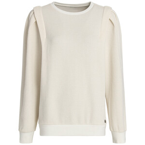 Damen Sweatshirt mit Effektgarn CREME