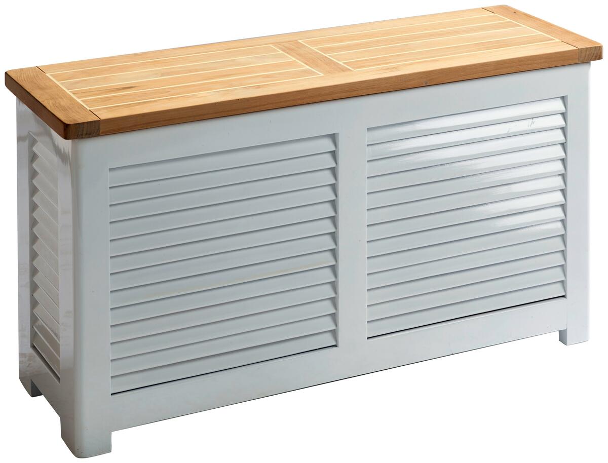 Bild 1 von Truhe 'Classic' CLASSIC 5056012, Weiß, Teakfarben