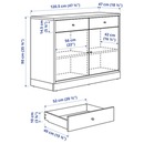 Bild 4 von TONSTAD  Sideboard, Eichenfurnier 121x47x90 cm