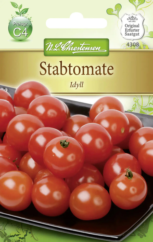 N.L.Chrestensen Saatgut Stabtomate ca. 40 Pflanzen von Globus Baumarkt