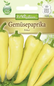 N.L.Chrestensen Saatgut Gemüsepaprika ca. 50 Pflanzen