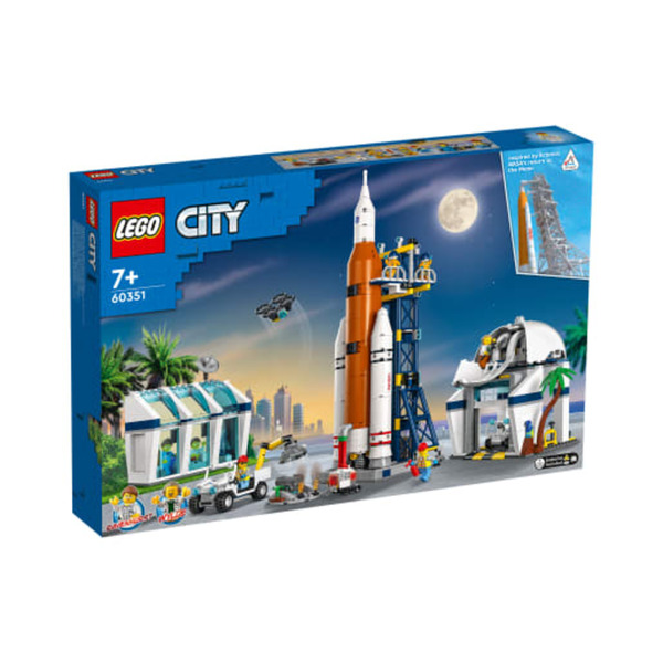 Bild 1 von LEGO® City 60351 Raumfahrtzentrum Bunt
