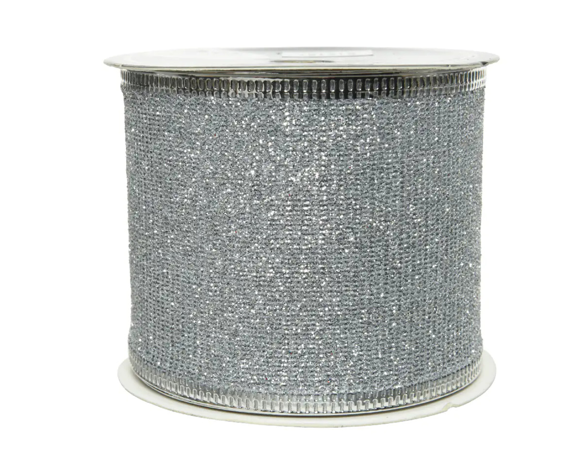Bild 1 von Kaemingk Band Glitter silber 270 cm