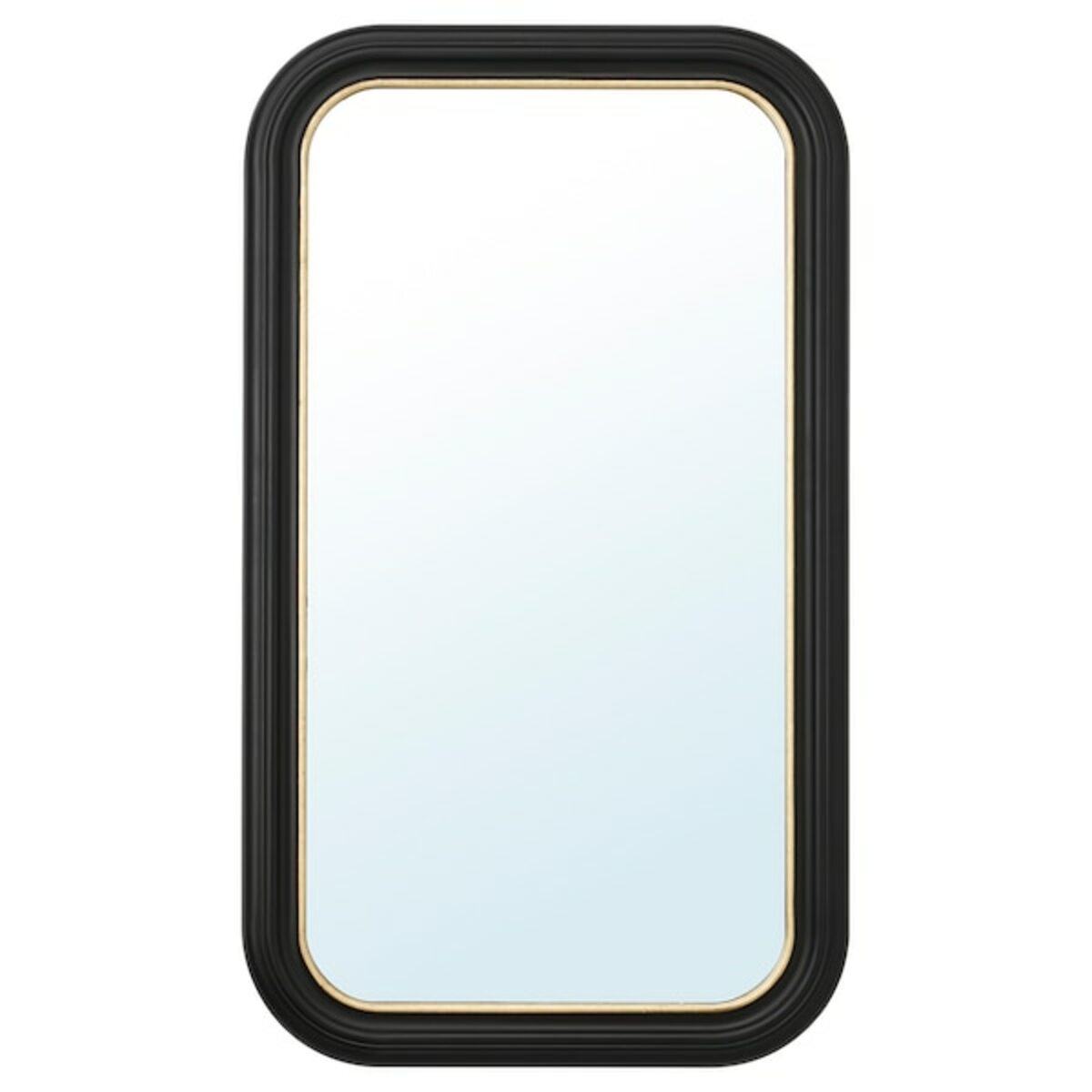 Bild 1 von ALMARÖD  Spiegel, schwarz 70x120 cm