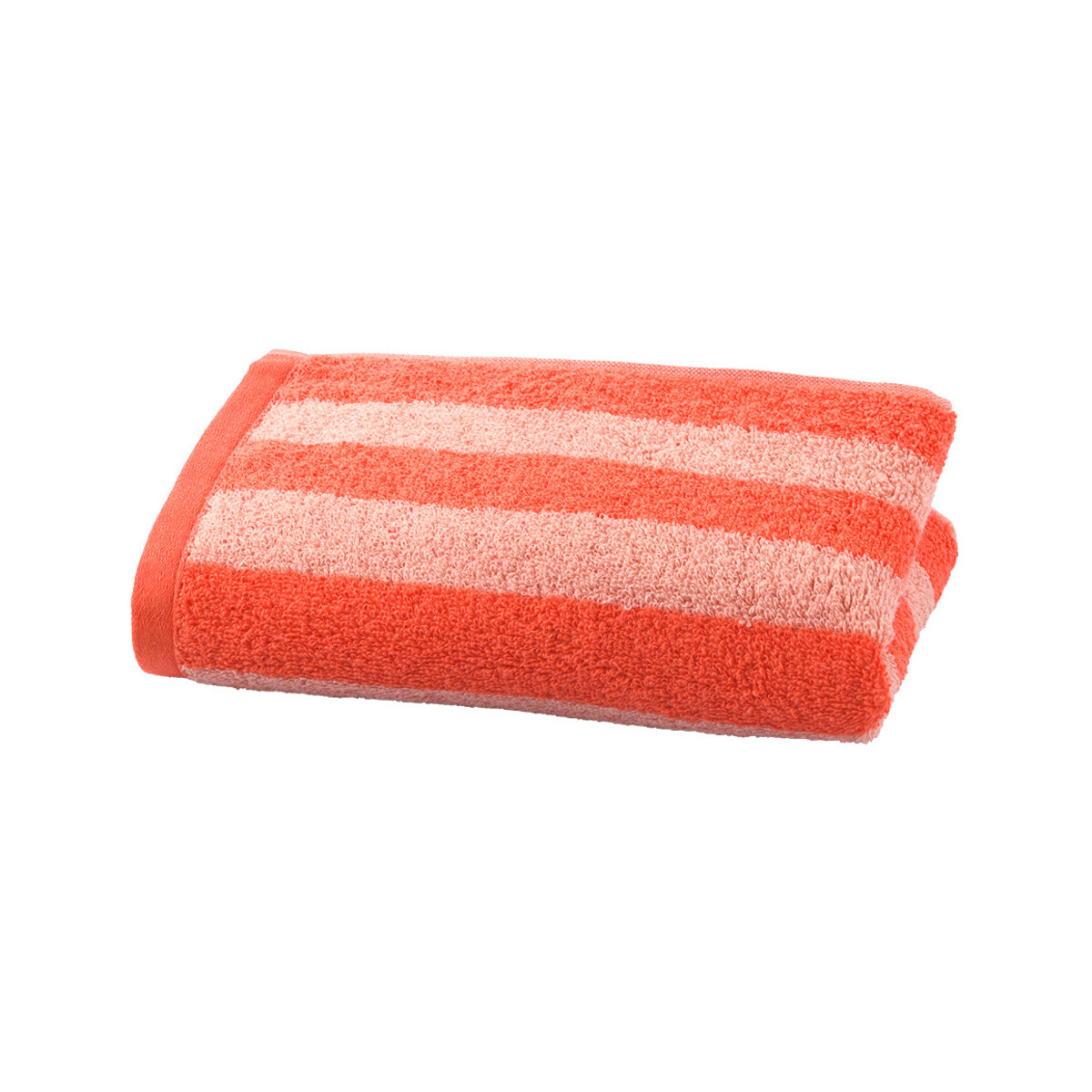 Bild 1 von Gästehandtuch im Streifen-Dessin APRICOT / ROSA