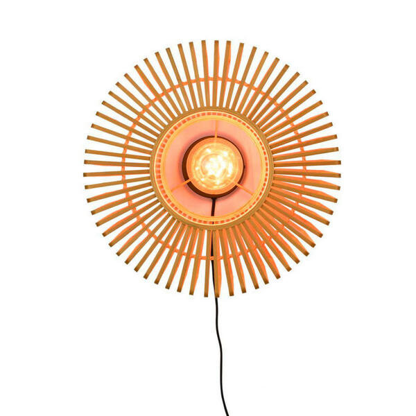 Bild 1 von Good & Mojo Wandleuchte, Natur, 40 cm, LED-Leuchtmittel austauschbar, Lampen & Leuchten, Innenbeleuchtung, Spots & Strahler, Wandstrahler