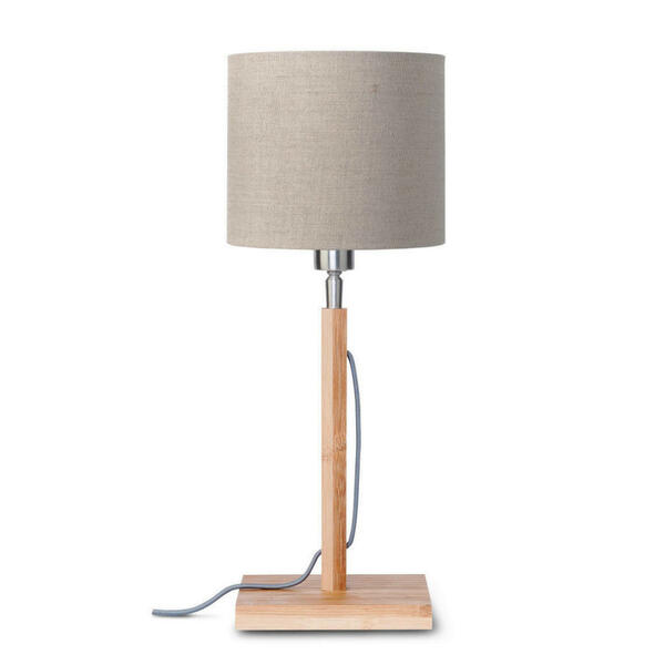 Bild 1 von Good & Mojo Tischleuchte Good&Mojo,Beige, 59 cm, LED-Leuchtmittel austauschbar, Lampen & Leuchten, Innenbeleuchtung, Tischlampen, Tischlampen