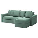 Bild 1 von GRÖNLID  3er-Bettsofa mit Récamiere