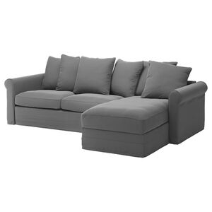 GRÖNLID  3er-Bettsofa mit Récamiere
