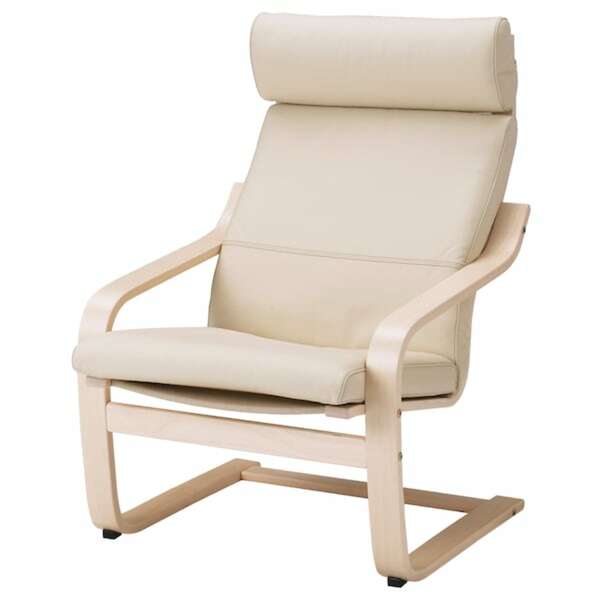 Bild 2 von POÄNG  Sessel und Hocker