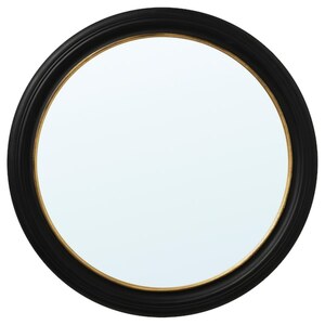 ALMARÖD  Spiegel, schwarz 80 cm