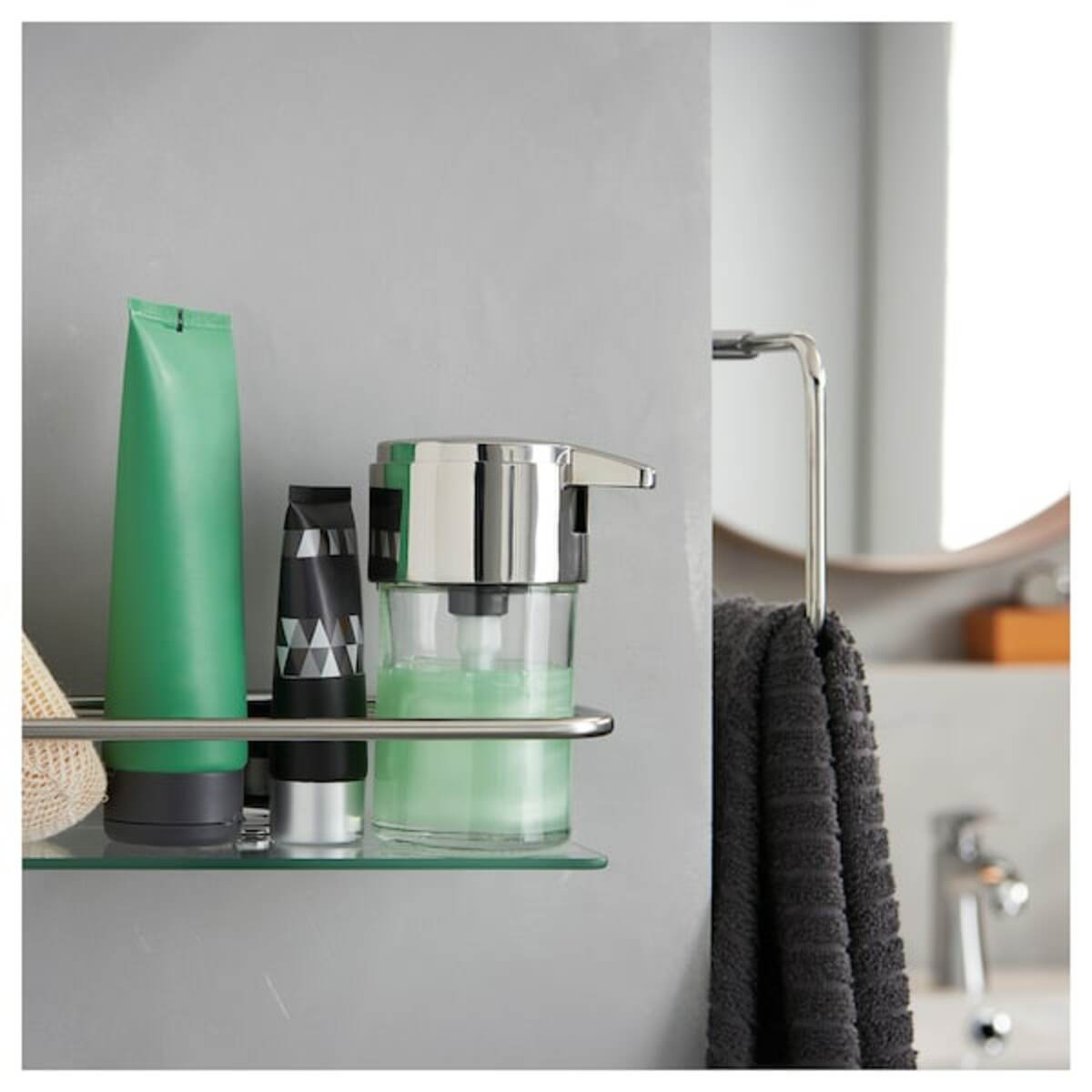 Bild 2 von KALKGRUND  Duschablage, verchromt 24x6 cm