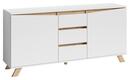 Bild 1 von Sideboard B:160 cm Valentin 02 Weiß/Artisan Eiche Dekor, Weiß, Eiche Artisan