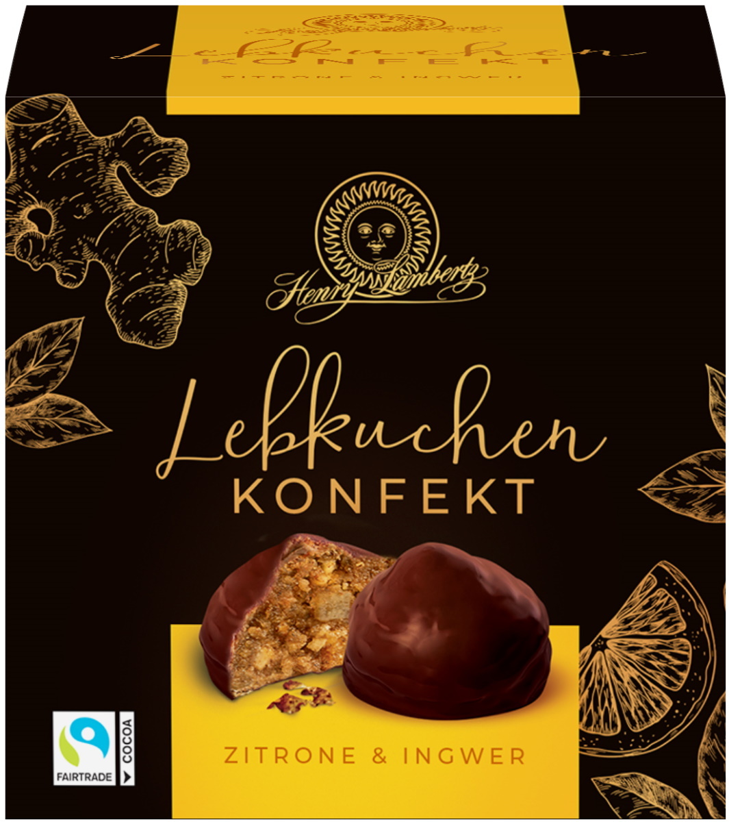 Bild 1 von Lambertz Lebkuchenkonfekt Ingwer & Zitrone 175G