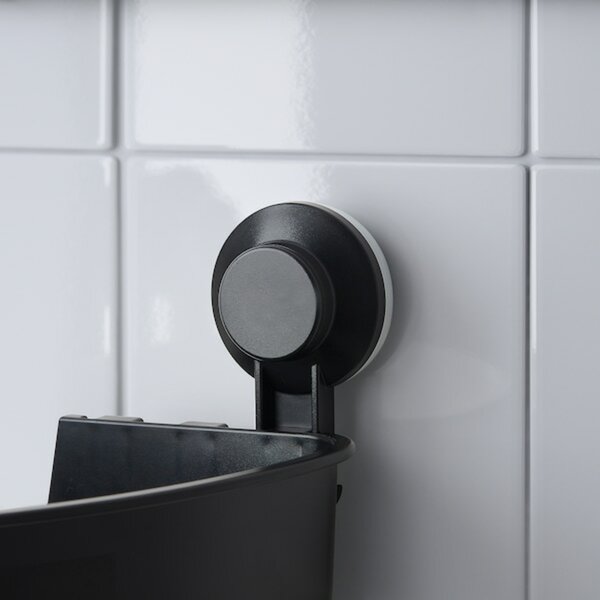 Bild 2 von TISKEN  Eckregal mit Saugnapf