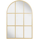 Bild 1 von Mid.you Wandspiegel, Gold, Metall, Glas, 85x125x3 cm, Bsci, Badezimmer, Badezimmerspiegel, Badspiegel