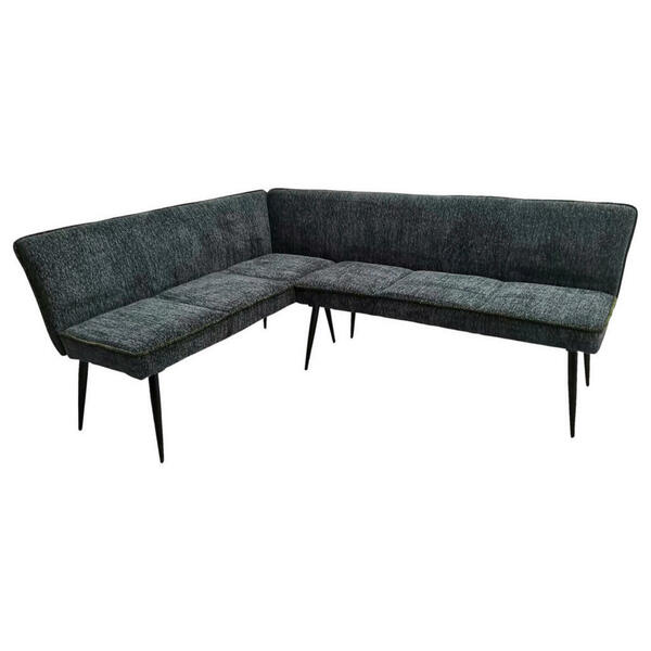 Bild 1 von Mid.you Eckbank, Hellgrau, Metall, Textil, 5-Sitzer, L-Form, 194x154x83 cm, Esszimmer, Bänke, Eckbänke