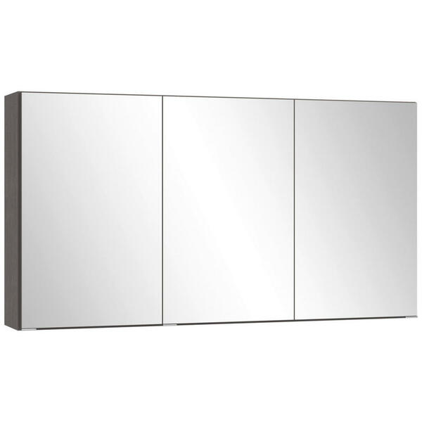 Bild 1 von Mid.you Spiegelschrank, Glas, 6 Fächer, 120x64x20 cm, Made in Germany, Badezimmer, Badezimmerspiegel, Badspiegel