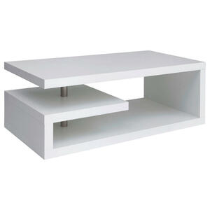 Couchtisch, Weiß, rechteckig, 60x45 cm, Wohnzimmer, Wohnzimmertische, Couchtische