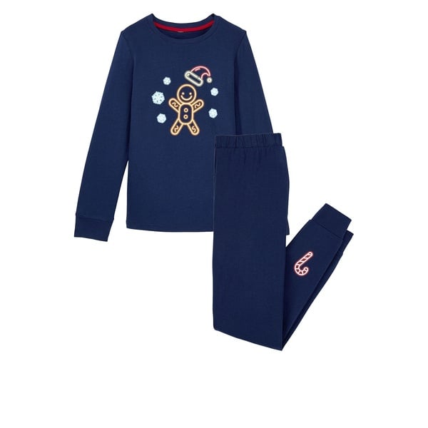 Bild 2 von LILY & DAN Kinder Weihnachts­pyjama