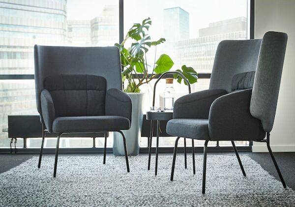 Bild 2 von BINGSTA  Sessel mit hoher Rückenlehne