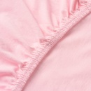 Bild 4 von LEN  Spannbettlaken, rosa 80x165 cm