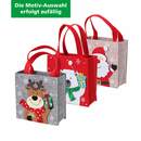 Bild 1 von Geschenktasche Weihnachten aus Filz (Motivauswahl erfolgt zufällig)